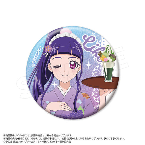『魔法つかいプリキュア!!~MIRAI DAYS~』描き下ろし甘味処ver. トレーディンググリッター缶バッジ【BOX】