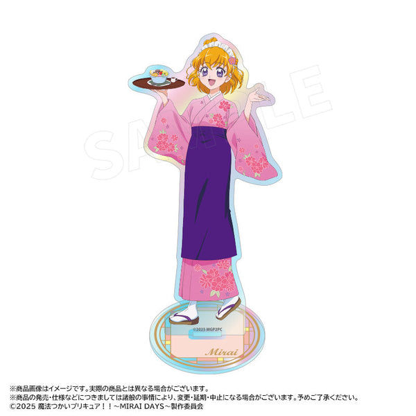 『魔法つかいプリキュア!!~MIRAI DAYS~』描き下ろし甘味処ver. オーロラアクリルスタンド A 朝日奈みらい