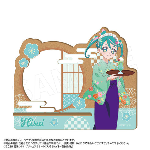 『魔法つかいプリキュア!!~MIRAI DAYS~』描き下ろし甘味処ver. 木製スマホスタンド D ひすい