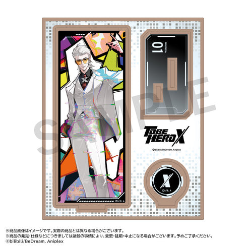 『TO BE HERO X』木製スタンド 1.X