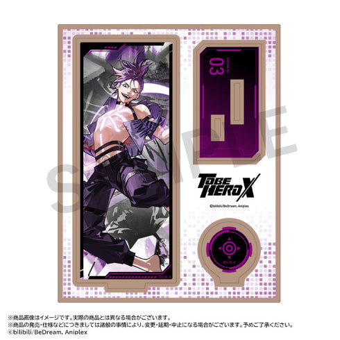 『TO BE HERO X』木製スタンド 3.梁龍