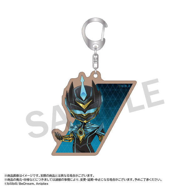 『TO BE HERO X』木製キーホルダー 9.魂電