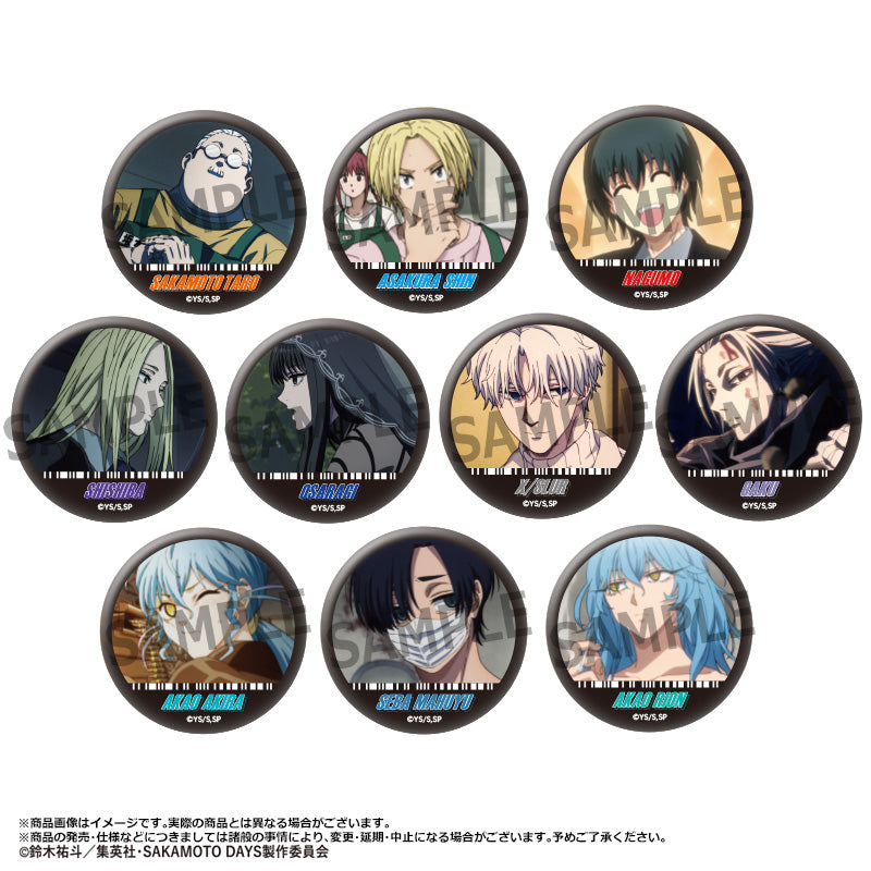 SAKAMOTO DAYS』トレーディング缶バッジ vol.2【BOX】 - Anime Store.JP