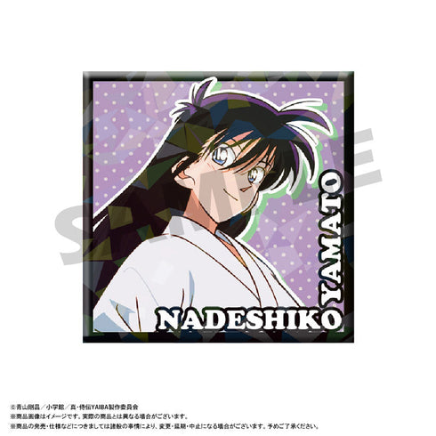 『真・侍伝YAIBA』スクエアホロ缶バッジ【BOX】