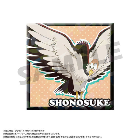 『真・侍伝YAIBA』スクエアホロ缶バッジ【BOX】