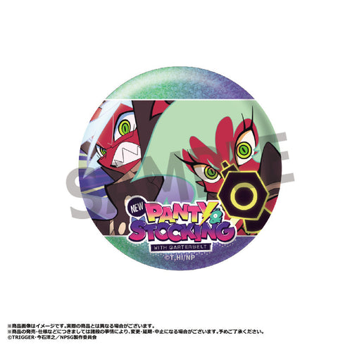 『New PANTY & STOCKING with GARTERBELT』トレーディンググリッター缶バッジ【BOX】