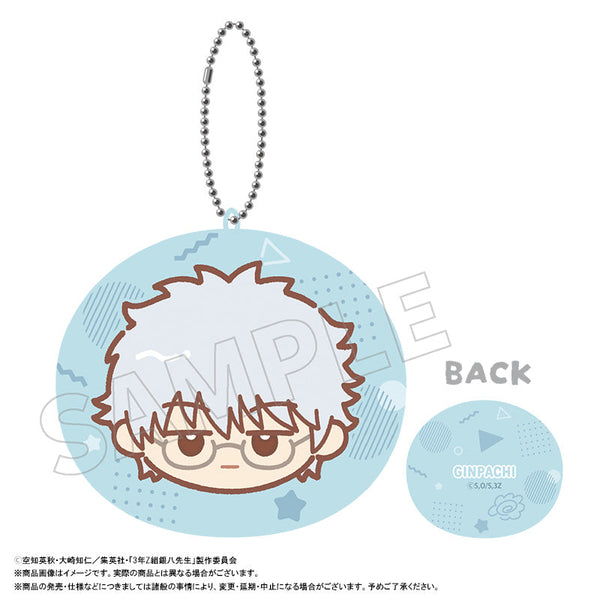 『3年Z組銀八先生』ゆるころフェイス ミニクッションキーホルダー A 坂田銀八