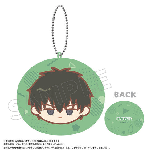 『3年Z組銀八先生』ゆるころフェイス ミニクッションキーホルダー B 土方十四郎