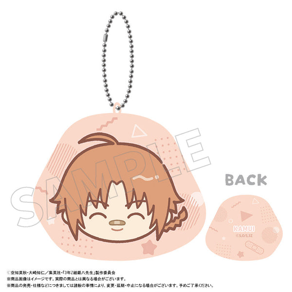 『3年Z組銀八先生』ゆるころフェイス ミニクッションキーホルダー F 神威