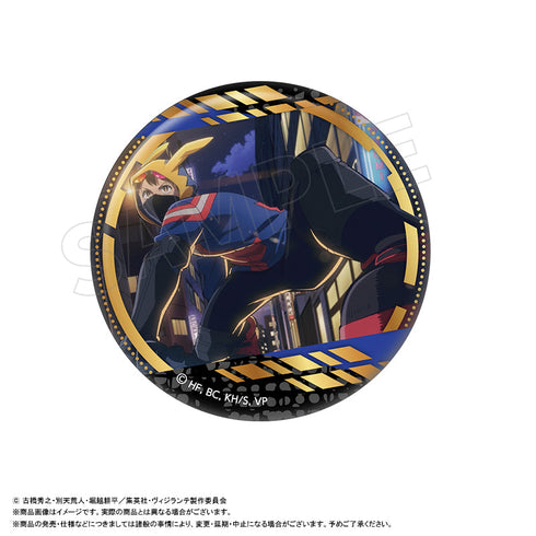 『ヴィジランテ -僕のヒーローアカデミア ILLEGALS-』BIG箔押し缶バッジ A 灰廻航一