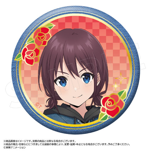 『ガールズバンドクライ』描き下ろし和装デニムver. BIG箔押し缶バッジ A 井芹 仁菜