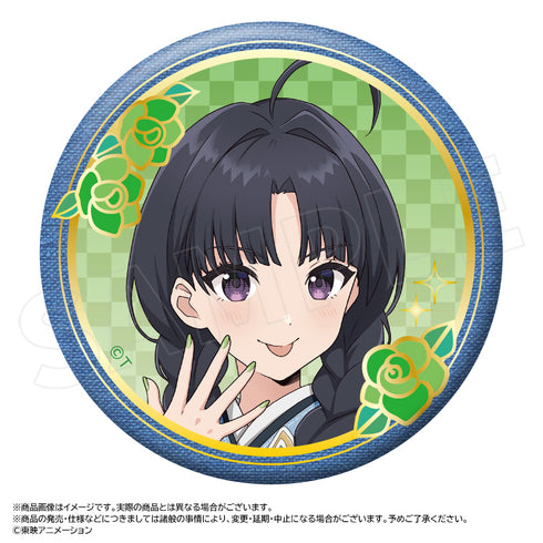 『ガールズバンドクライ』描き下ろし和装デニムver. BIG箔押し缶バッジ C 安和 すばる