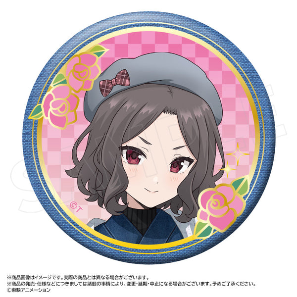 『ガールズバンドクライ』描き下ろし和装デニムver. BIG箔押し缶バッジ D 海老塚 智