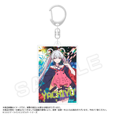 Super Kaguyahime! Square key ring C Yachiyo