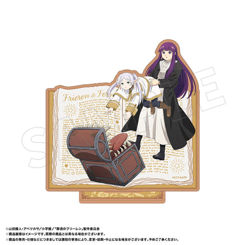 『葬送のフリーレン』木製スタンド F フリーレン&フェルン