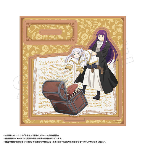 『葬送のフリーレン』木製スタンド F フリーレン&フェルン