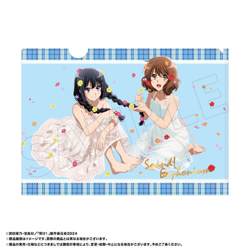 『最終楽章 響け!ユーフォニアム』箔押しクリアファイル A お花【202605再販】