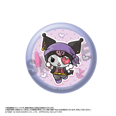 《黑胡子危机一发×克罗米》收藏罐徽章【套装】