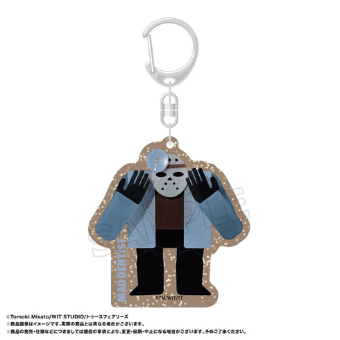 『キャンディーカリエス』ラメアクリルキーホルダー C 狂人歯医者