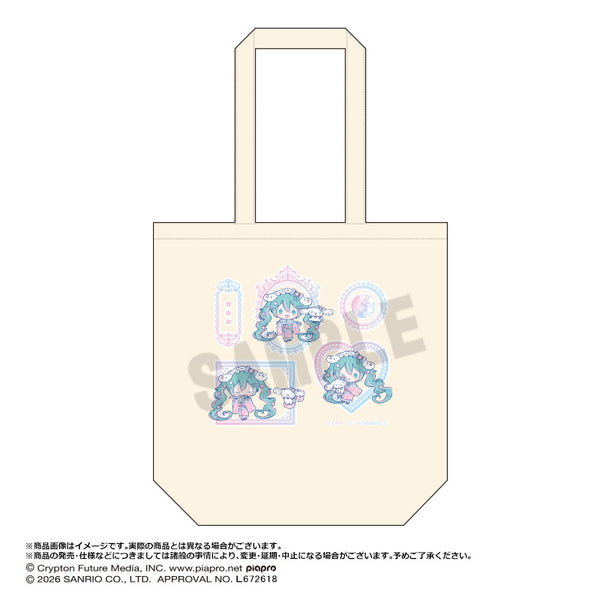 『初音ミク×シナモロール夢桜ver.』トートバッグ B