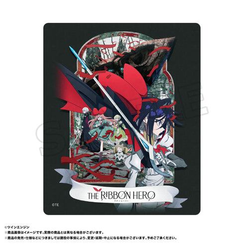《THE RIBBON HERO 絲帶英雄》滑鼠墊 B 主視覺圖