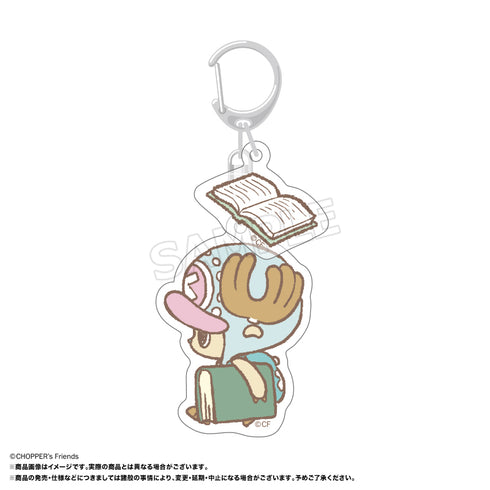 "ONE PIECE CHOPPER's" Acrylic Keychain A (Book)