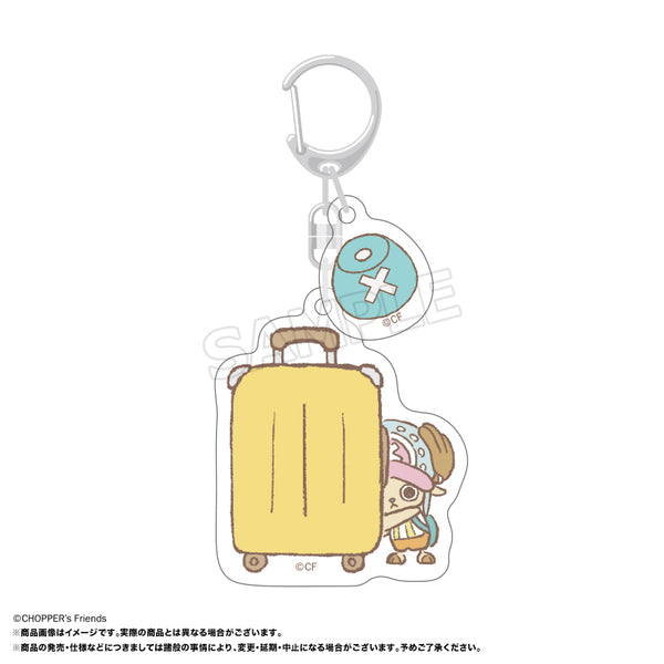 《ONE PIECE CHOPPER's》壓克力鑰匙圈 D 背包款