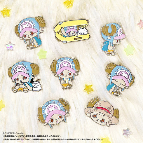 《ONE PIECE CHOPPER's》角色別針收藏套組【BOX】
