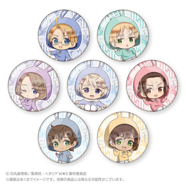 『ヘタリア World☆Stars』トレーディング缶バッジ アニマルパーカーVer. Bボックス【BOX】