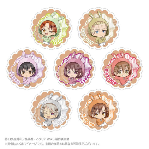 『ヘタリア World☆Stars』トレーディングステッカー アニマルパーカーVer. Aボックス【BOX】