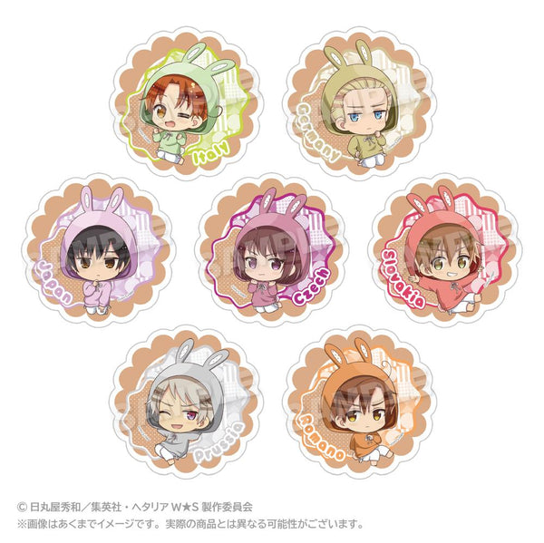 『ヘタリア World☆Stars』トレーディングステッカー アニマルパーカーVer. Aボックス【BOX】