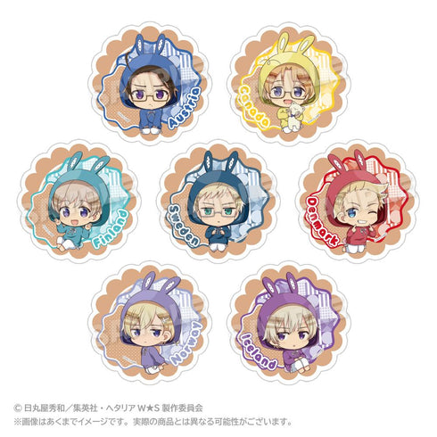 『ヘタリア World☆Stars』トレーディングステッカー アニマルパーカーVer. Cボックス【BOX】