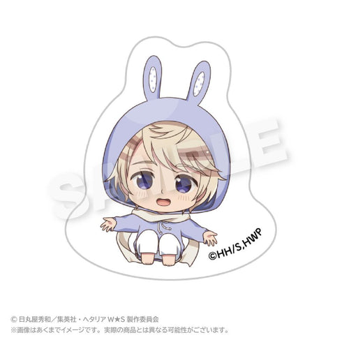 『ヘタリア World☆Stars』ゆらゆらアクリルマスコット アニマルパーカーVer. ロシア