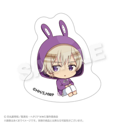 『ヘタリア World☆Stars』ゆらゆらアクリルマスコット アニマルパーカーVer. アイスランド