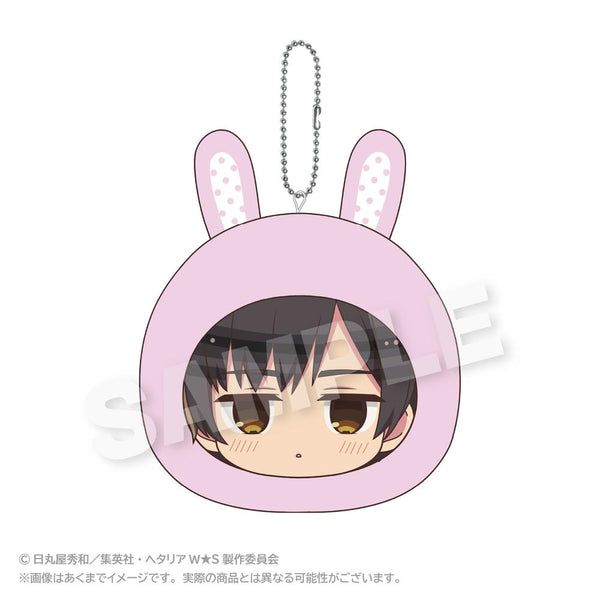 『ヘタリア World☆Stars』クッションキーホルダー アニマルパーカーVer. 日本
