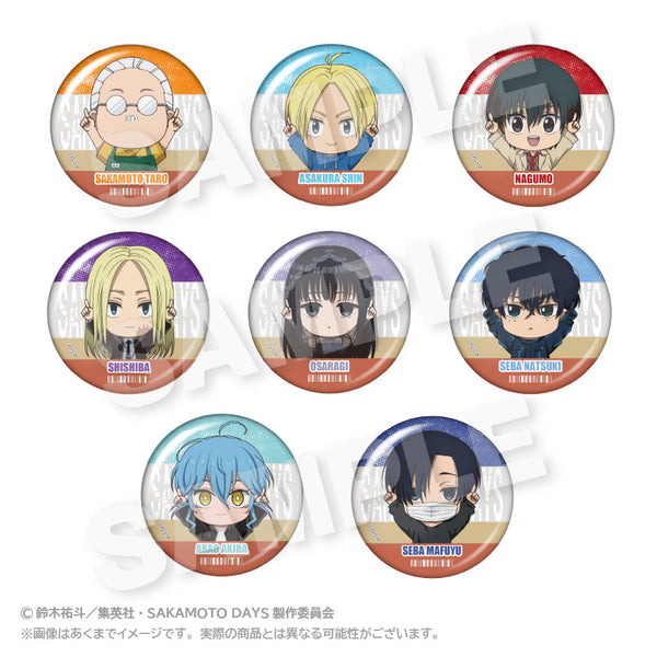 『SAKAMOTO DAYS』トレーディングぽいんつ缶バッジ【BOX】
