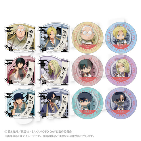 『SAKAMOTO DAYS』トレーディングダイカットステッカー 丸窓Ver.【BOX】