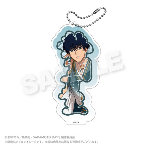 『SAKAMOTO DAYS』BIGアクリルネームキーホルダー 丸窓Ver. 勢羽夏生
