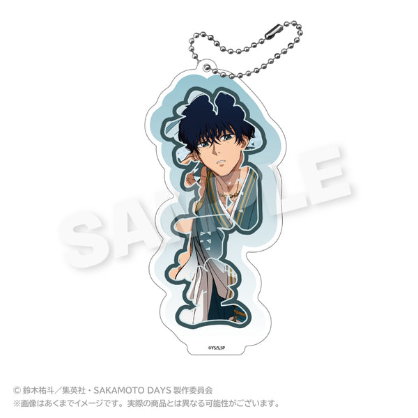 『SAKAMOTO DAYS』BIGアクリルネームキーホルダー 丸窓Ver. 勢羽夏生