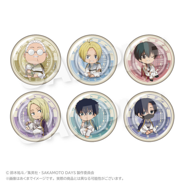 『SAKAMOTO DAYS』トレーディングミニキャラ缶バッジ 丸窓Ver.【BOX】