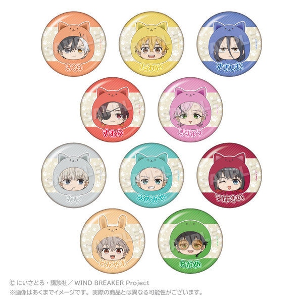 『WIND BREAKER』トレーディングまるめいつ缶バッジ【BOX】