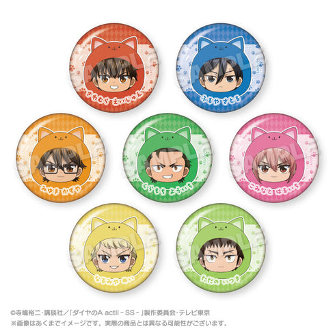 『ダイヤのA act II -Second Season-』トレーディングまるめいつ缶バッジ【BOX】