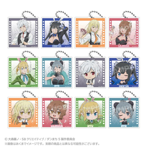 『ダンジョンに出会いを求めるのは間違っているだろうかV』トレーディングアクリルキーホルダー【BOX】