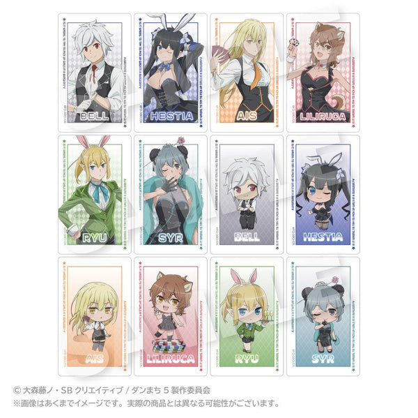 『ダンジョンに出会いを求めるのは間違っているだろうかV』トレーディングアクリルカード【BOX】