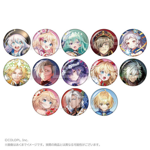 『クイズRPG 魔法使いと黒猫のウィズ』トレーディング缶バッジA(等身Ver.)【BOX】