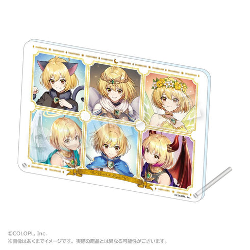 『クイズRPG 魔法使いと黒猫のウィズ』A5ビジュアルボード C