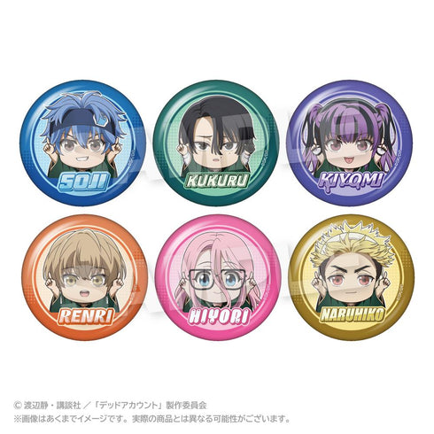 『デッドアカウント』トレーディングぽいんつ缶バッジ【BOX】