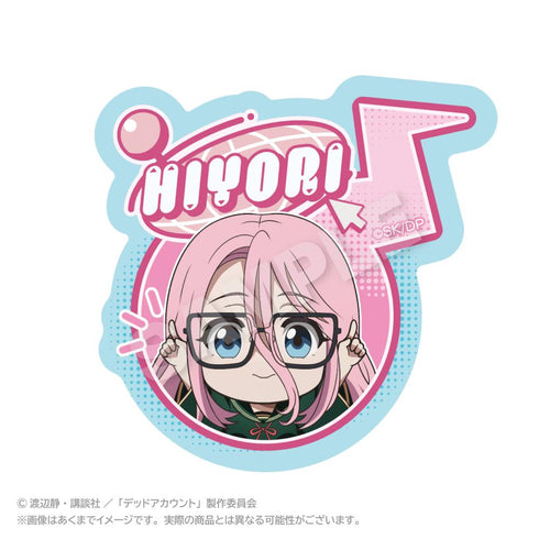 『デッドアカウント』ぽいんつネームバッジ 灰島ひより
