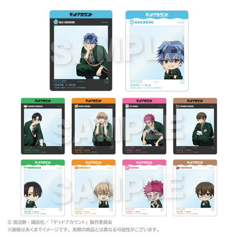 『デッドアカウント』トレーディングSNS風カード しゃがみこみVer.【BOX】