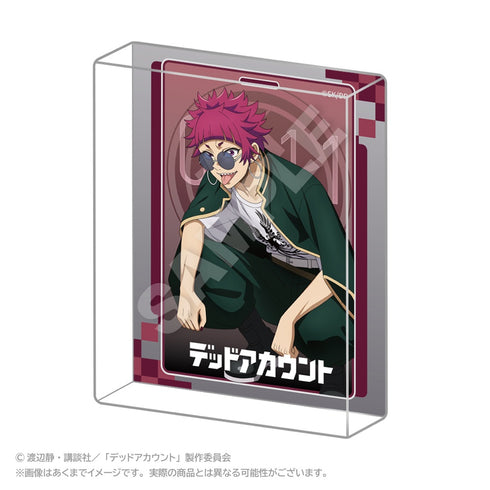 『デッドアカウント』アクリルブロック しゃがみこみVer. 鋭義泥